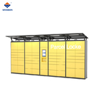 Industrial PC Parcel Delivery Lockers Manufacturer With SMS Input Password Click And Collect Service