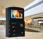 Touch Cell Phone Charging Stations With LCD Advertising Player For Restaurant