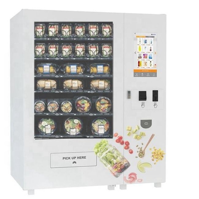 Automaty Z Jedzeniem W Szkole Automatyczny automat z podnośnikiem do pizzy Kanapka ze świeżą