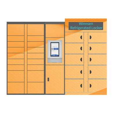 Winnsen Electronic Refrigerated Storage Locker 24Hours Self Service Smart Cabinet