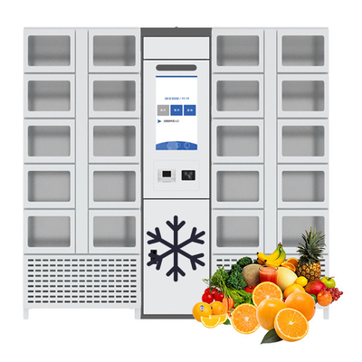 Winnsen Automatic 24 Hours Cooling Vending Locker Cabinets Refrigerated Eggs Vending Machine With Remote Control