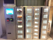 Smart Card Payment 24 Hours Vending Lockers Cold Rolled Steel