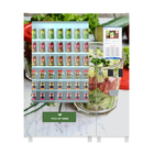 Sandwich 32 Inch Salad Vending Machine With Elevator Conveyor System