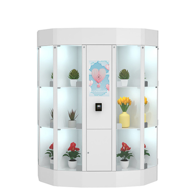 Robotic Box Touch Flower Vending Locker 19 Inch With Remote Control