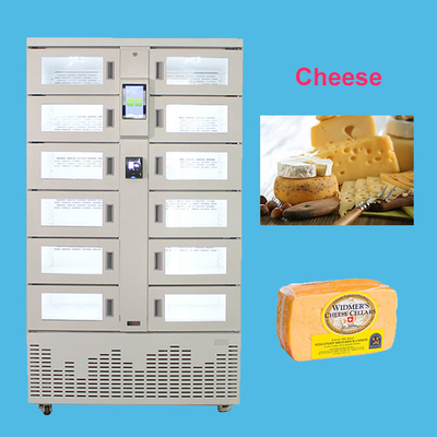 Sklep z temperaturą pomieszczenia chłodzoną do przechowywania pakowanego sera