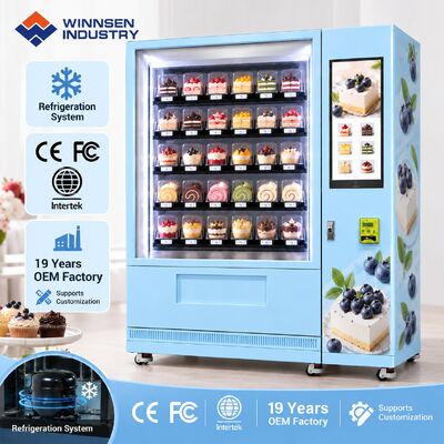 Jakość Winnsen Bread and Pastry Vending Machine for Airport Metro Station Hotel Lobby fabryka