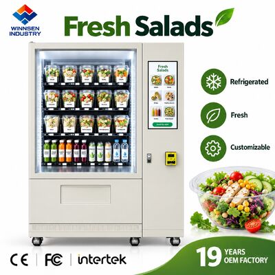 Jakość Winnsen Komercyjny automat do sprzedaży sałatek samoobsługa Zdrowa żywność fabryka
