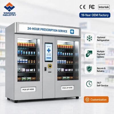 Jakość Winnsen Ambulans Farmacja Automatyka Samoodbiór Bezkontaktowy receptę do szpitala fabryka