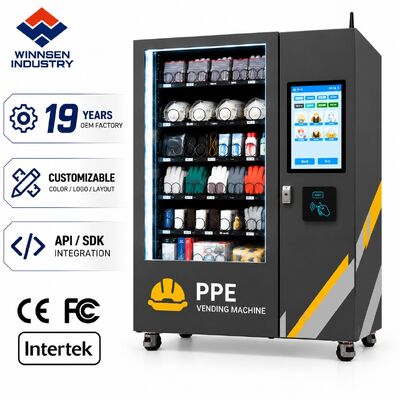 Jakość Winnsen Industrial Smart PPE Locker for Workwear Safety Helmet Storage with Employee Card Access and Cloud Reports fabryka