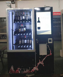 ODM / OEM Wine Champagne Bubbly Alcohol vending Machine with Basket for Delivering
