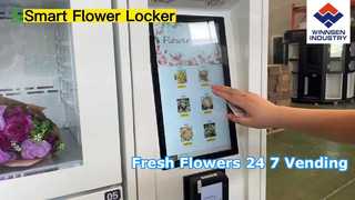 Szafka Winnsen Fresh Flower z lodówką i nawilżaczem
