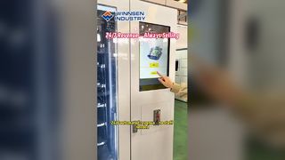 Inteligentny automat do sprzedaży sałatek z dostawą świeżych produktów